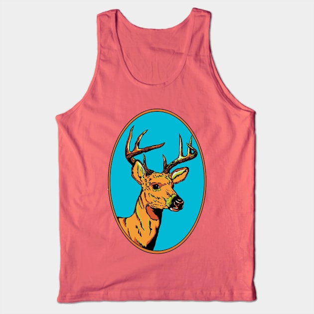 Oh deer Tank Top by samstembs